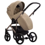 Коляска 2в1 Bebetto MAGNUM LIGHT SE light se 06 (т.бежевый) бежевая рама