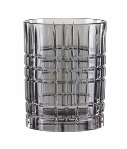 HIGHLAND - Стакан низкий 345 мл бессвинцовый хрусталь серый (tumbler)