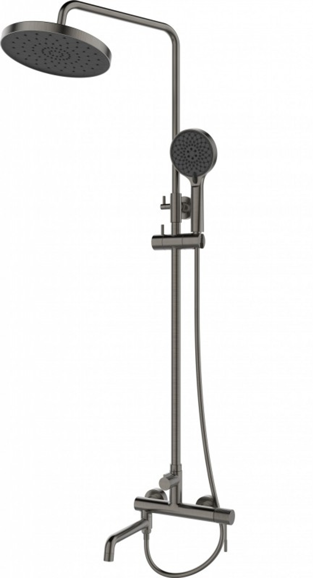 Душевая система Esbano DAISY DS-GM оружейная сталь