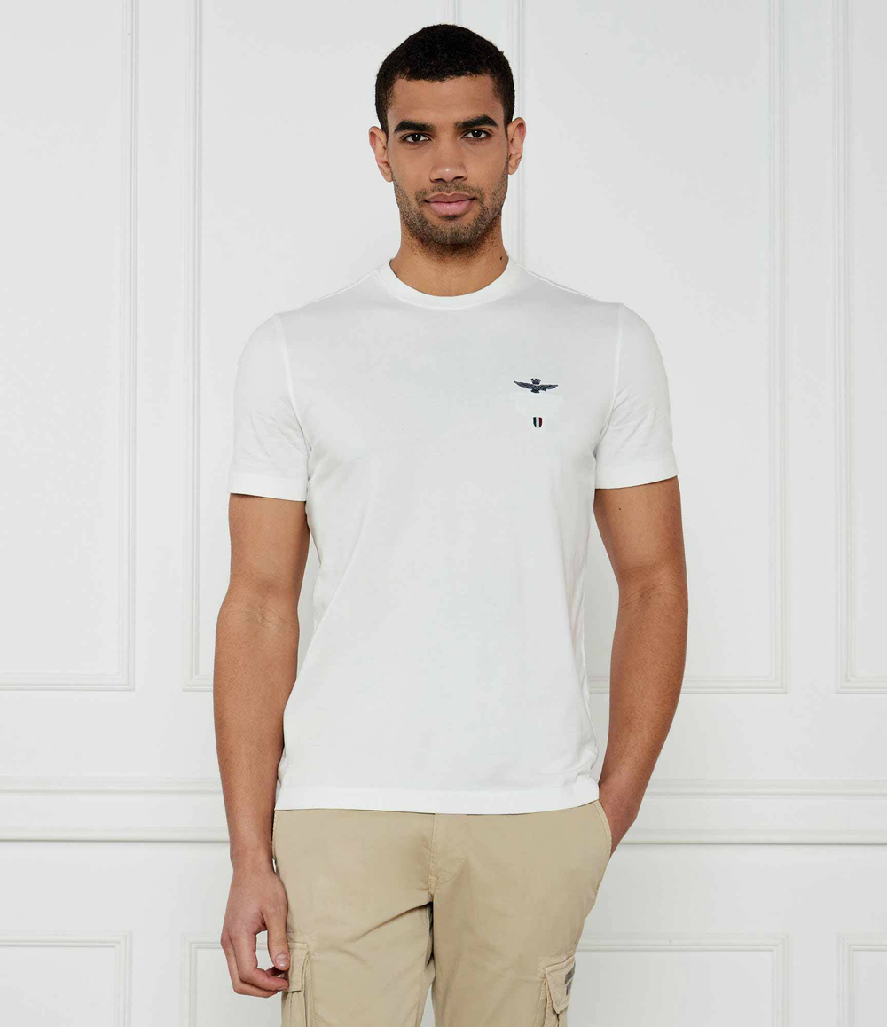 Футболка Aeronautica Militare - белый(TS2435J633)