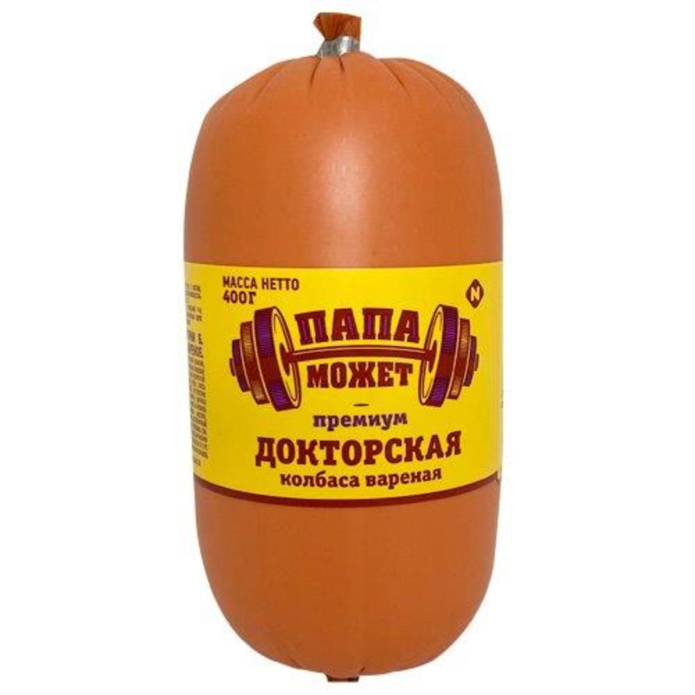 Колбаса Докторская Папа Может 400 гр