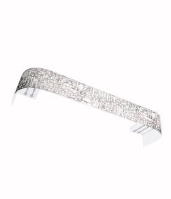 Пластиковый карниз с тиснением Legrand 2-х рядный Бруно 3000 мм