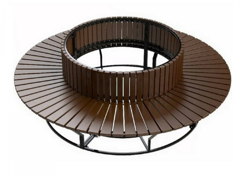 Скамейка-диван стальной Круглый