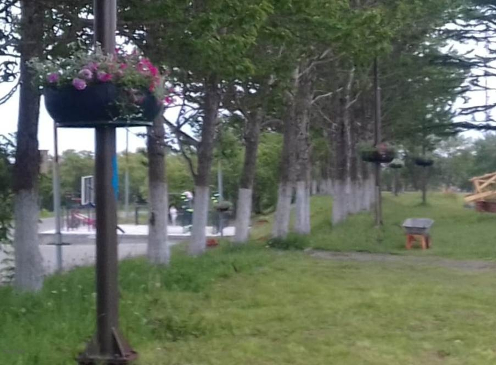 Обруч-840, цветочница для опоры (столба)