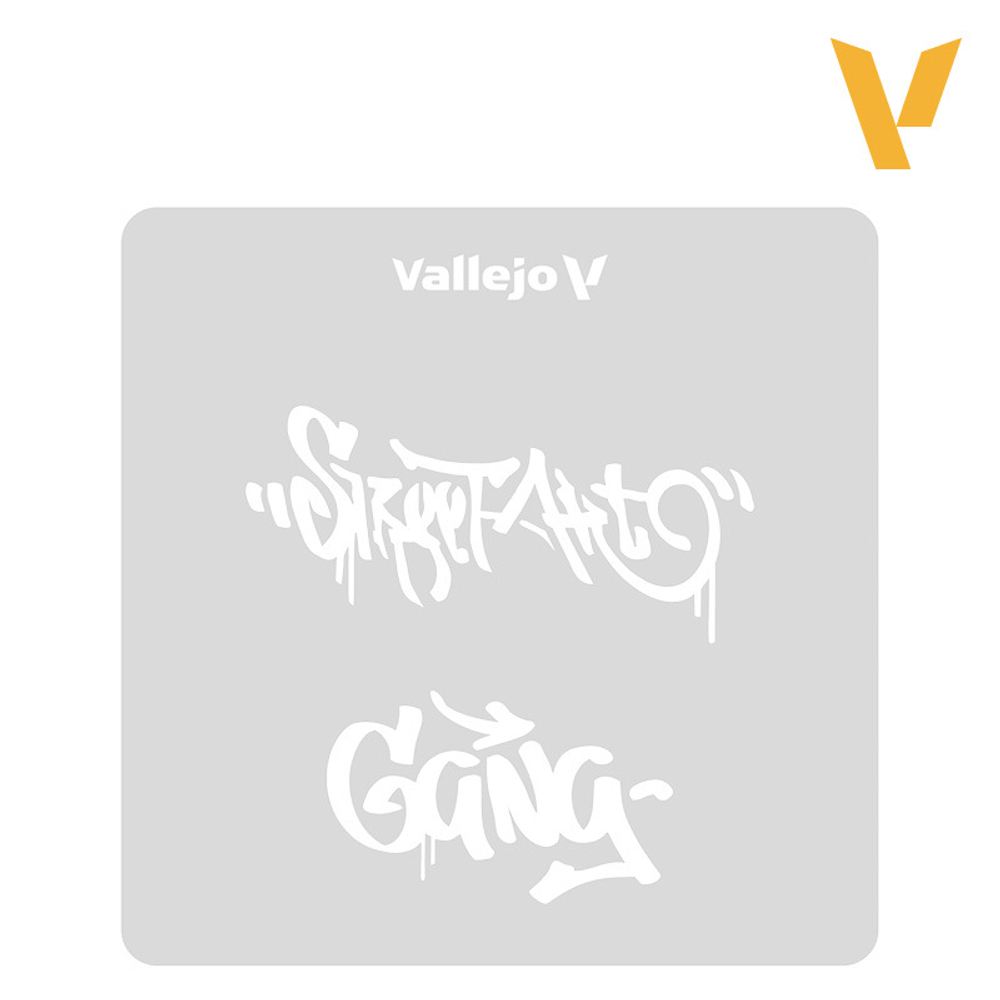 Hobby Stencils: Street Art Nº2