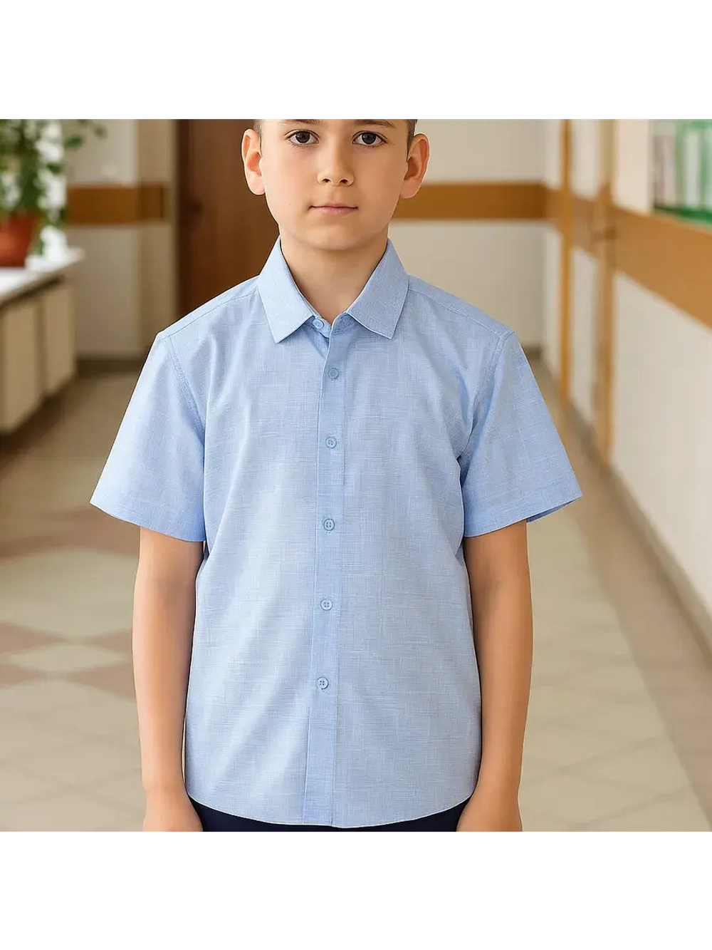 Рубашка с короткими рукавами