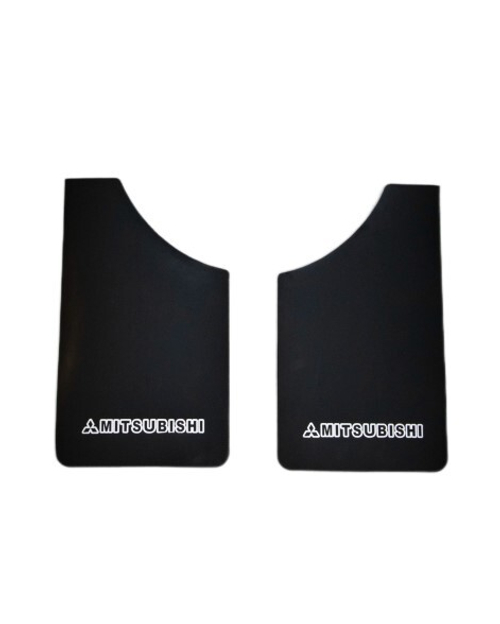 Брызговик универс. Mitsubishi (2 шт) черный с вырезом (SPARGO)