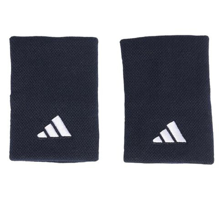 Теннисные напульсники Adidas Long Wristband 2P - navy/white