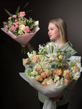 8 Марта — праздник весны и красоты: новая коллекция букетов от «Цветы Луны»
