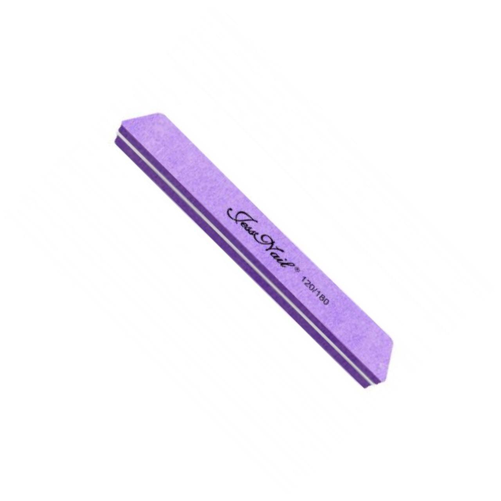 JessNail Шлифовка для ногтей 120/180 Широкая "Фиолетовая"