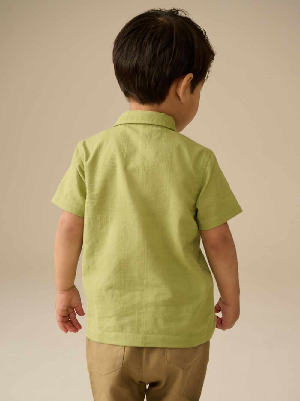 Рубашка с коротким рукавом для мальчика Next AB6-464, Хаки