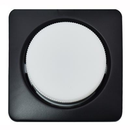 Светильник GCL-GX53-H38-MA-BLACK ЧЕРНЫЙ КВАДРАТ ОБЪЕМНЫЙ