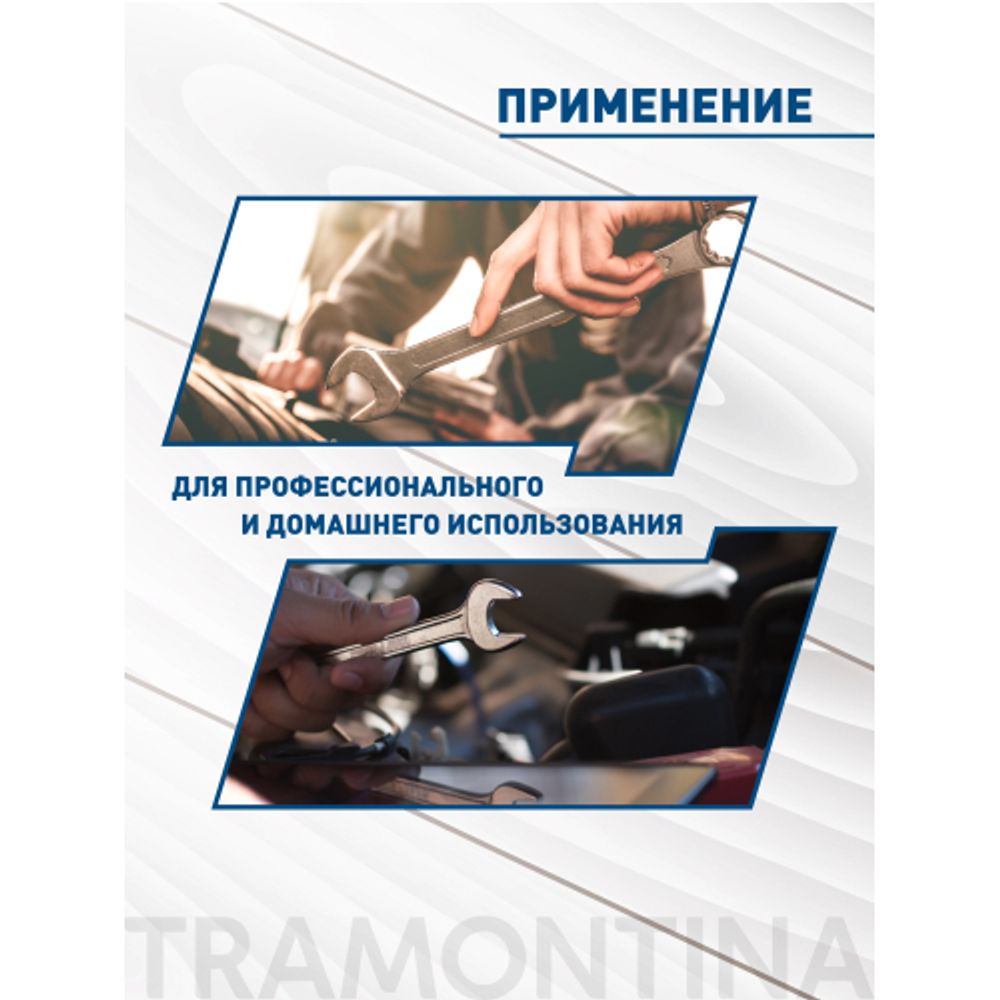 Ключ комбинированный Tramontina MASTER 42246/112 на 12 мм с хромированным покрытием