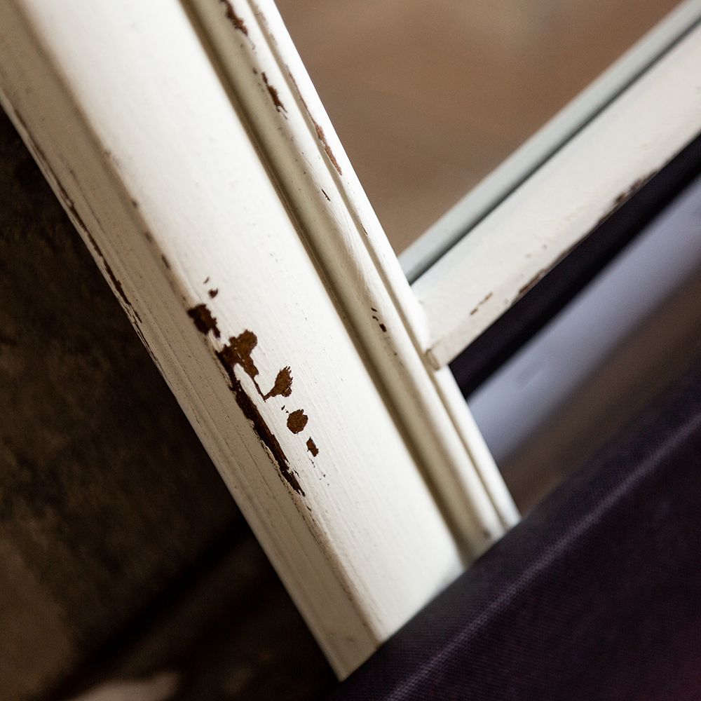 Зеркало настенное Объект мечты Марли белый антик