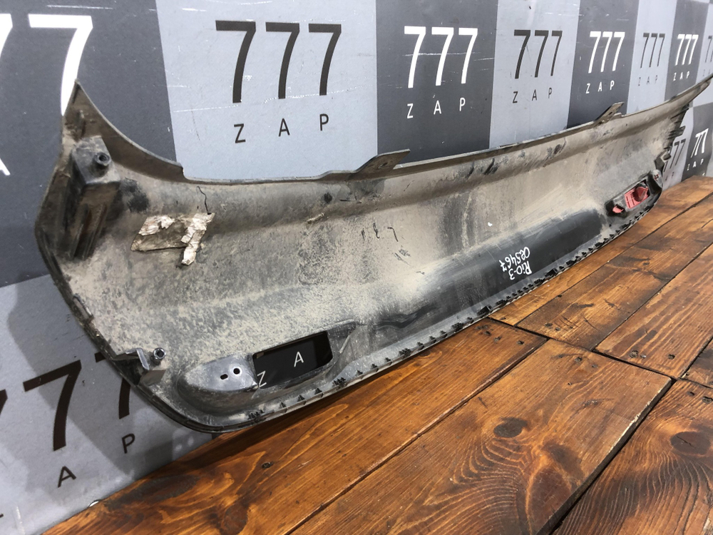 Юбка заднего бампера Kia Rio 3 (QB) 11-15 Б/У Оригинал 866124Y000