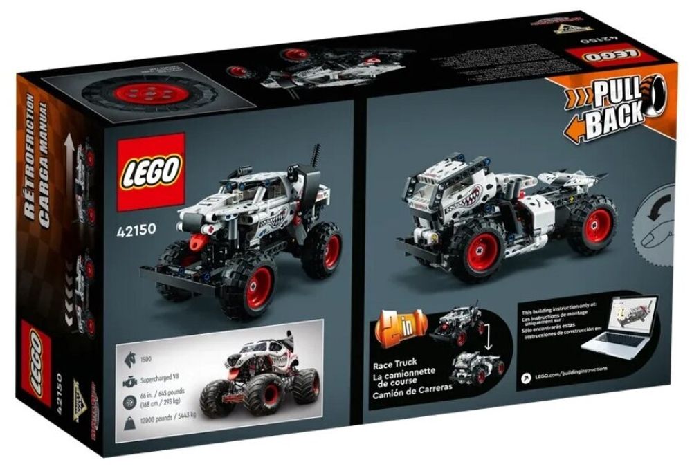 Конструктор LEGO Technic 42150 Jam Monster Mutt Далматинец