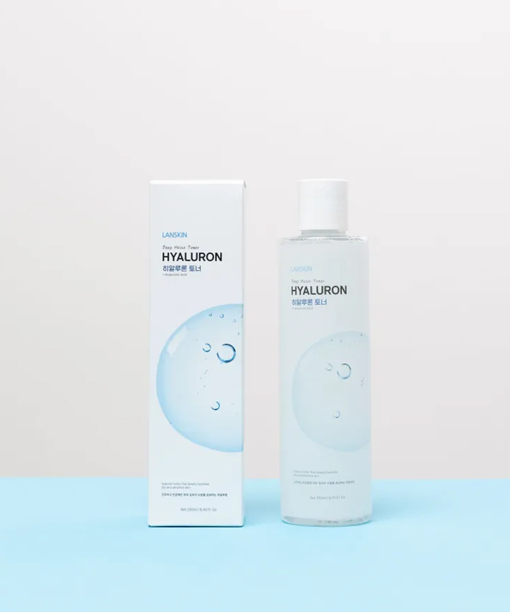 LanSkin Тонер глубоко увлажняющий с гиалуроновой кислотой - hyaluron deep moist toner, 250мл, шт
