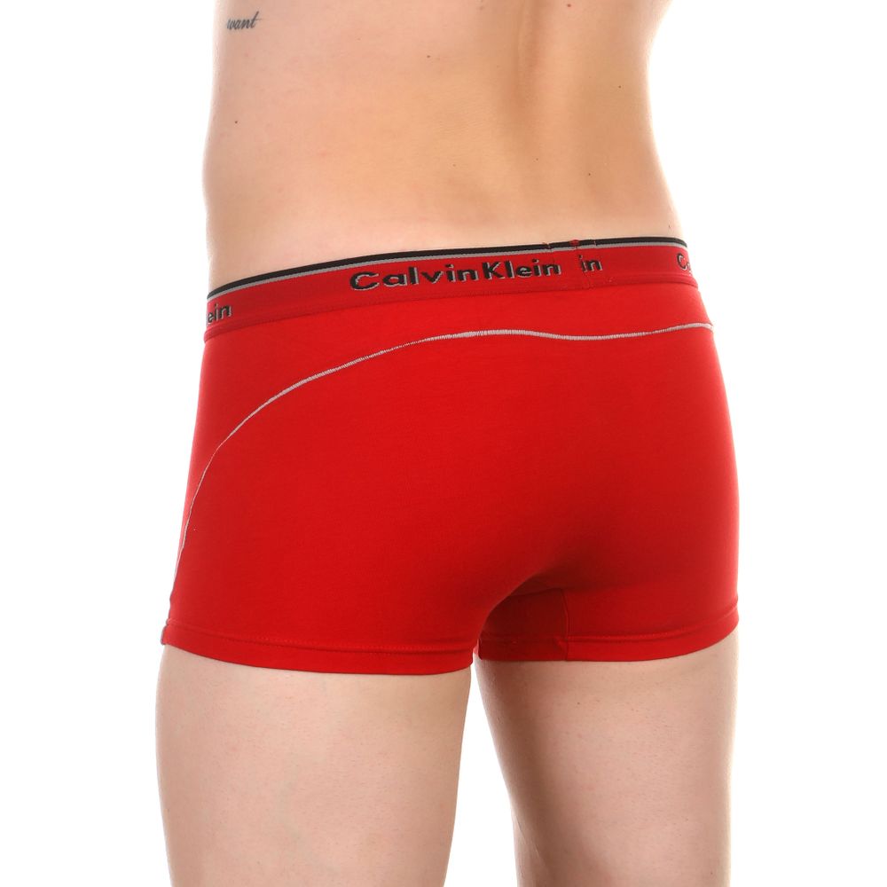 Мужские трусы боксеры красные Calvin Klein Red Boxers