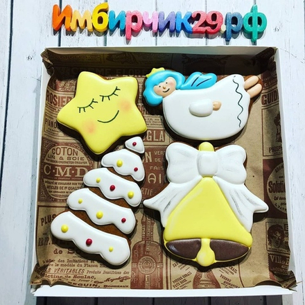 Имбирные пряники Рождество