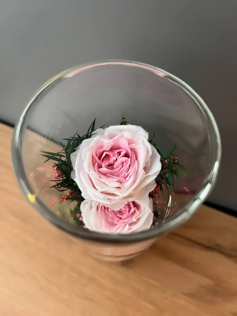 натуральные кустовые пионы в стекле, вакуум*