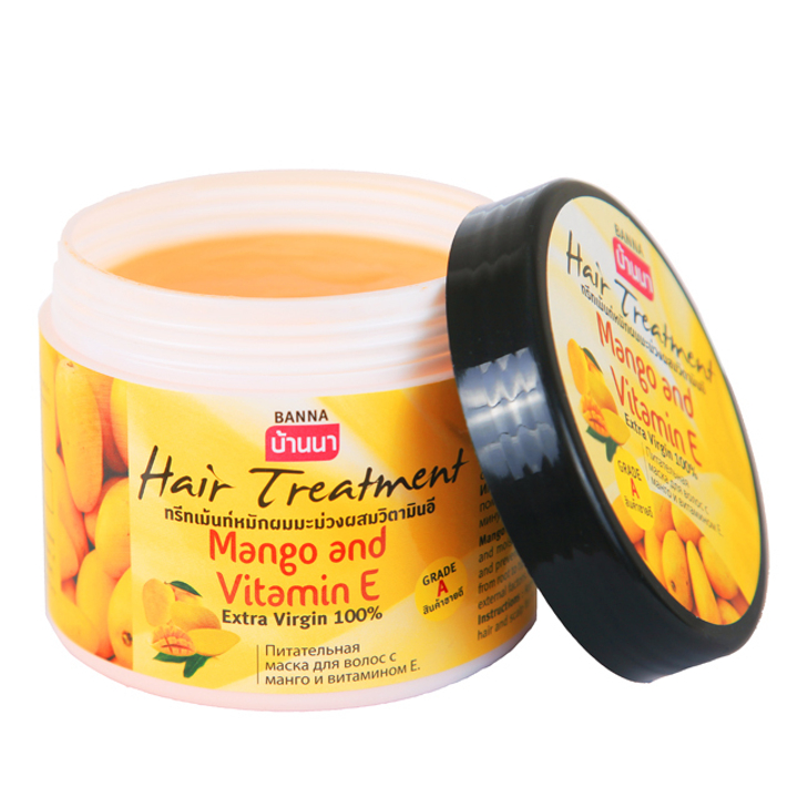 Маска для волос Banna Mango and Vitamin E Hair Mask Манго и Витамин Е 300 мл