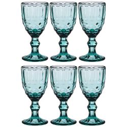 НАБОР РЮМОК "СЕРПЕНТИНА" ИЗ 6ШТ. СЕРИЯ "MUZA COLOR" 50МЛ. / В=10,5 СМ (КОР=16НАБ.)