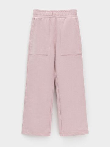 брюки  для девочки  КР 400786/розовый лед к601