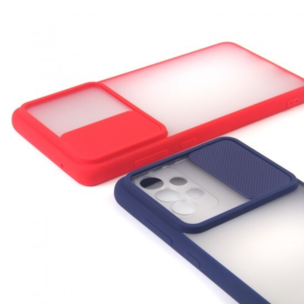 Чехол для Samsung Galaxy A72, с защитой камеры, 012425 Красный