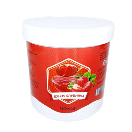 Джем клубника  (ЧЗ вес 1кг)