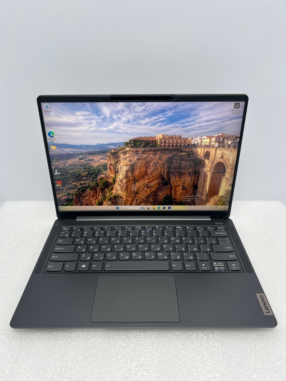 Ноутбук Lenovo IdeaPad 5 Pro Gen 6 (82L3002ERK) 14"/Intel Core i7-1165G7/16GB/SSD 1024GB/Intel Iris Xe Graphics/2880*1800/IPS 90Hz/DOS/Подсветка кл-ры: LED/Чёрный. Состояние: A1