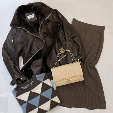 Дубленка Yves Saint Laurent