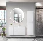 Тумба с раковиной BelBagno ETNA-1000-2C-1A-SO-BL Bianco Lucido