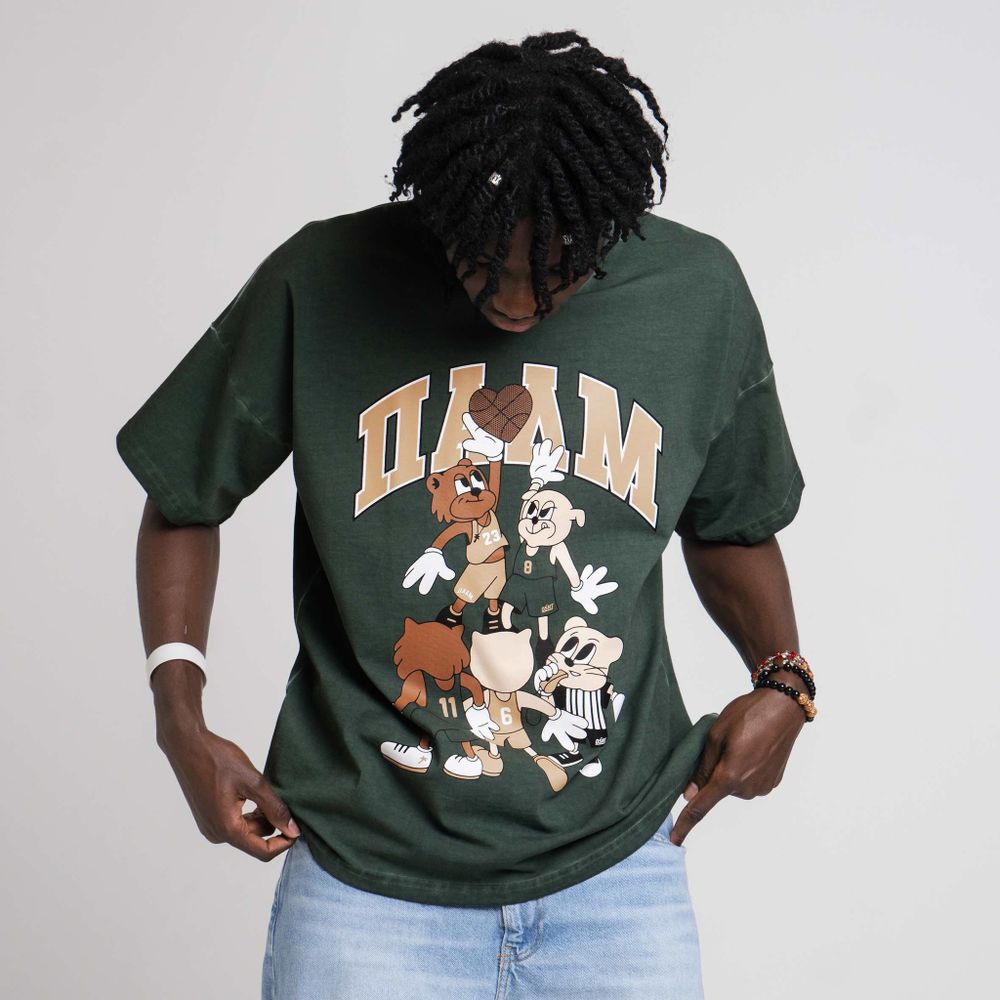 Футболка Dissident Team Play Зеленая