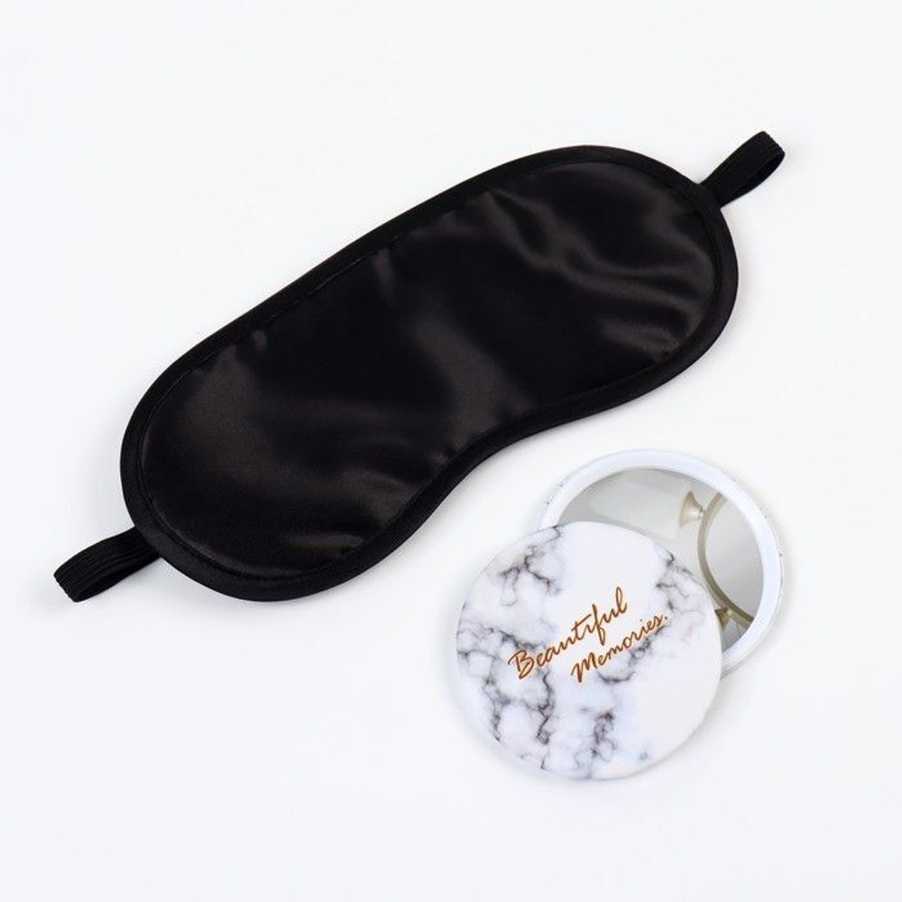 Подарочный набор Street Style: маска для сна и зеркало