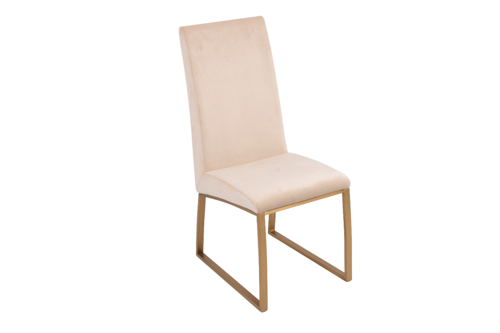 Стул обеденный Ist Casa Милан, 63х45х99, бежевый, матовое золото