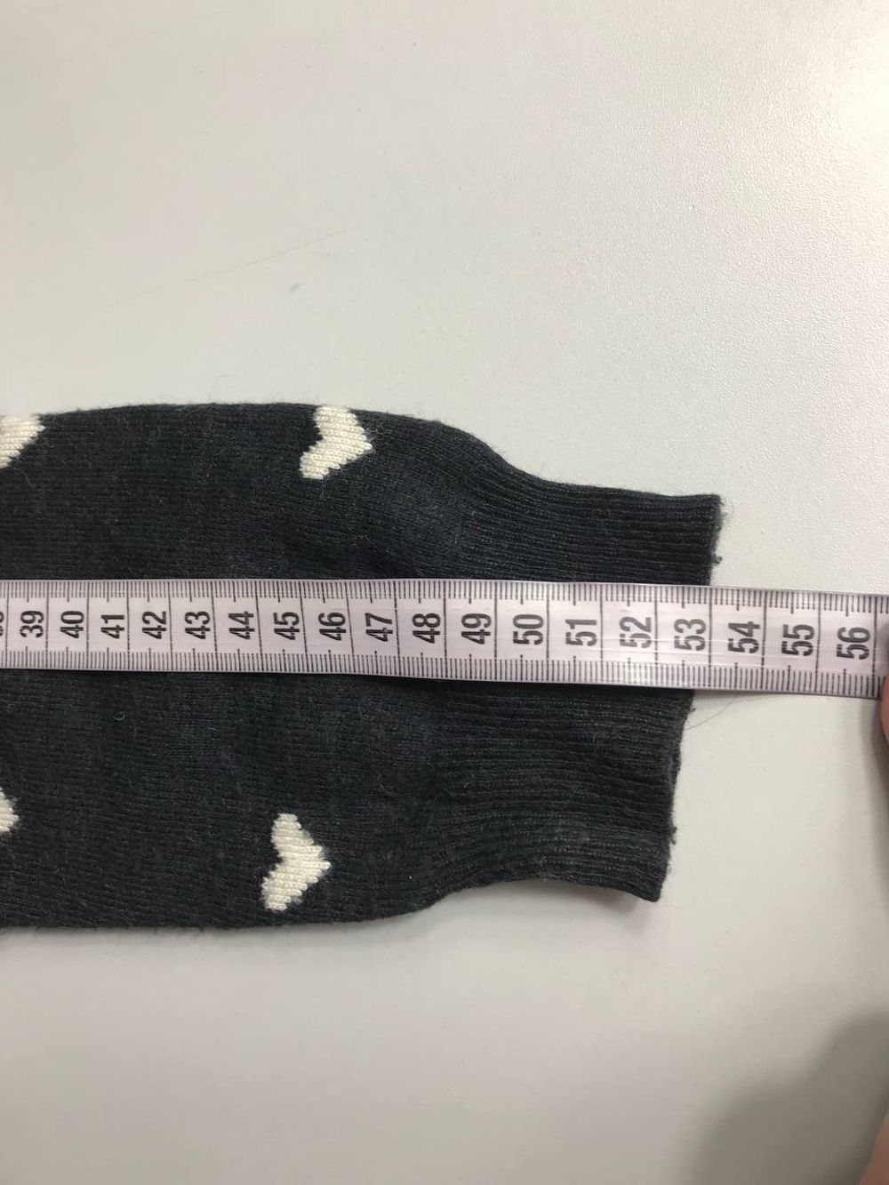 Джемпер Topshop с сердечками, маркировка 36, визуально на 42 размер