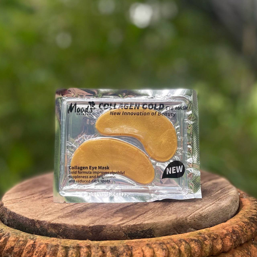 Коллагеновые патчи для глаз с био-золотом Collagen Gold Eye Mask Moods