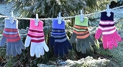 Перчатки детские BRASIL р.12 (1-2 года) 8823 (Мегашапка), 1 шт.