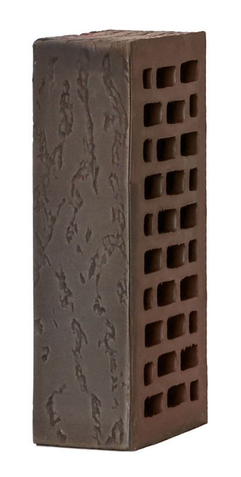 Кирпич керамический облицовочный ВЫШНЕВОЛОЦКАЯ КЕРАМИКА Графит ДУБ 1НФ, 250х120х65 мм