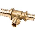 STOUT Тройник переходной 25*16*20 для труб из сшитого полиэтилена аксиальный*