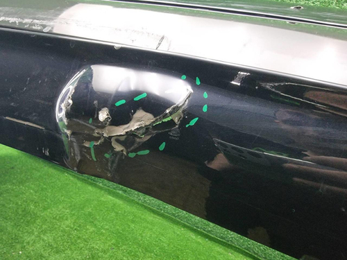 Бампер задний BMW X7 G07 (2019-2022) M-paket