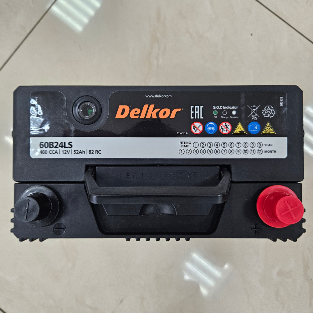 Аккумулятор DELKOR 60B24LS (45) обр ст кл