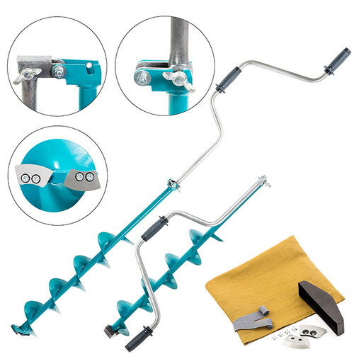 Ледобур Onega ЛР-130 цельная спираль