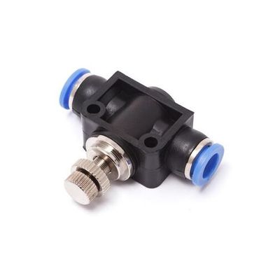 Фитинг для пластиковых трубок с регулятором 10x10мм Partner SPA10