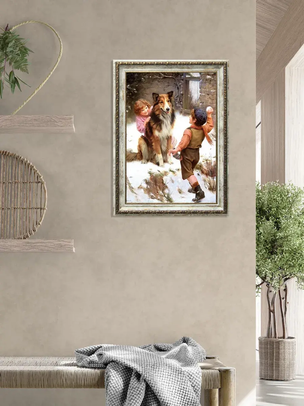 Картина на стену интерьерная на холсте 29*39 см