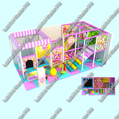 Детский игровой лабиринт "Воздушные шарики"