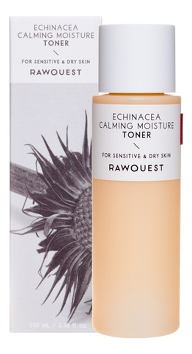 RAWQUEST  Увлажняющий тонер с экстрактом эхинацеи  - ECHINACEA CALMING MOISTURE TONER,200 мл