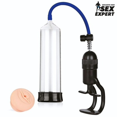 Прозрачная вакуумная помпа с ручным поршнем (Цвет: прозрачный)