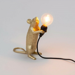 Настольная лампа Mouse Lamp Standing GOLD USB 15230