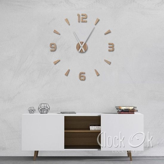 Настенные 3D часы Divide
